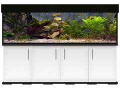 Aquariumkombination modern 200x50x60